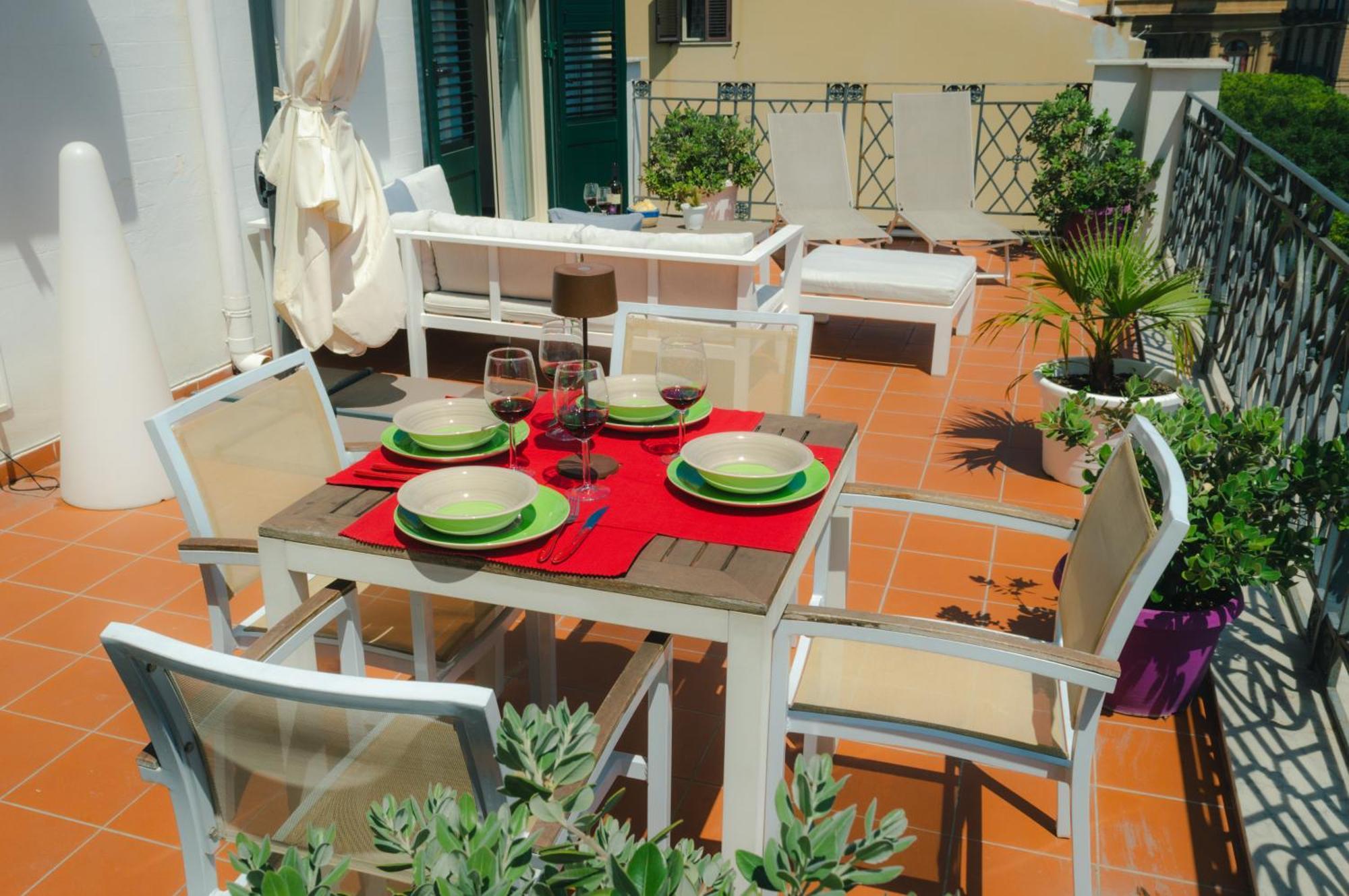 Terrazza Massimo Lejlighed Palermo Eksteriør billede