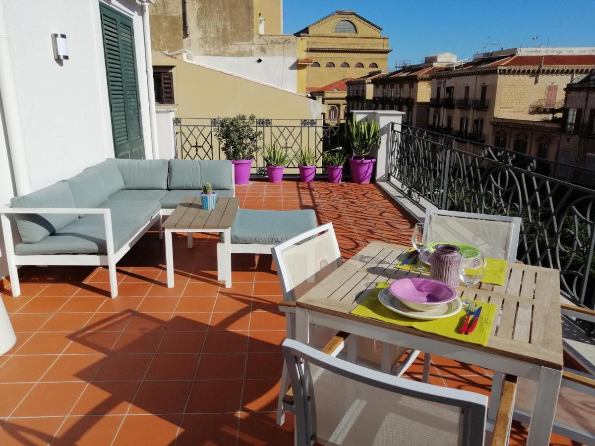 Terrazza Massimo Lejlighed Palermo Eksteriør billede